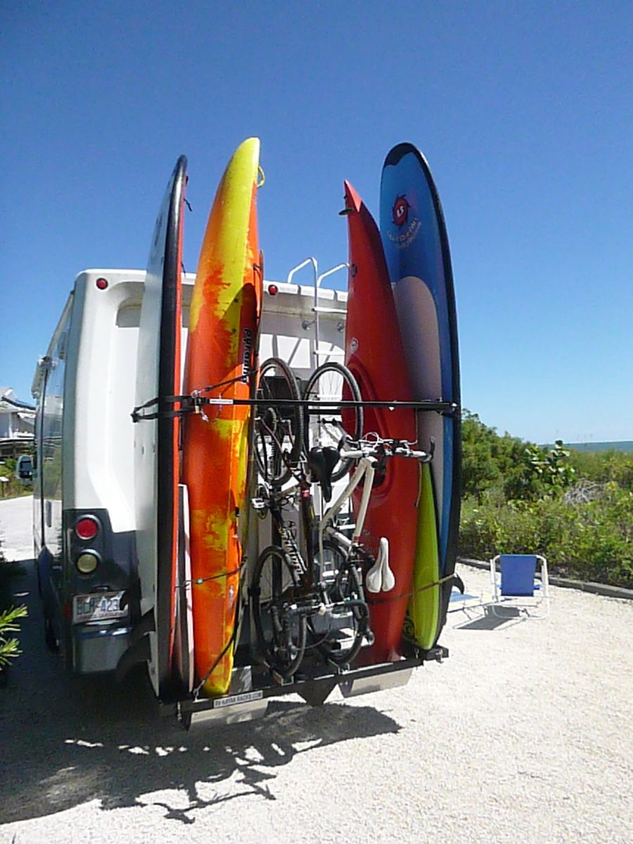 Rv paddle board rack hot sale