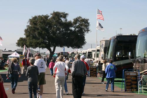 Motorhome exhibits