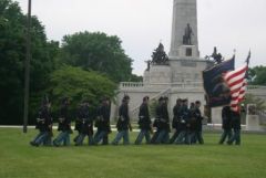 Military Honor Guard at the Lincoln Tomb