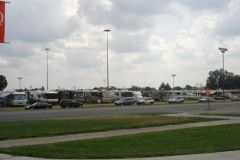 Motorhomes on Bowling Green State University