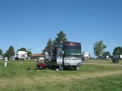 Sitting on the Winnebago grounds as GNR winds down