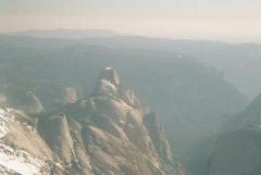 Granite Domes in the Yosemite Valley