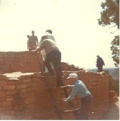 Rocky Mountain Chapter rally at Mesa Verde, 1971