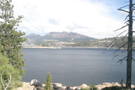 Spicer Meadow Reservoir on the Stanislas River