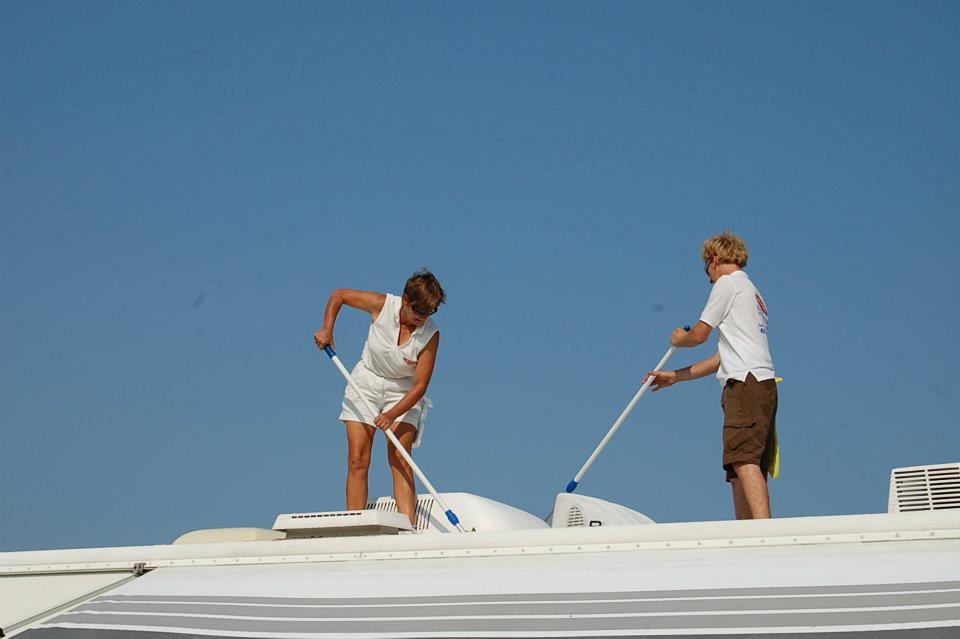 motorhome roof