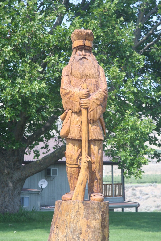 Tree Sculpture   Mountain Man