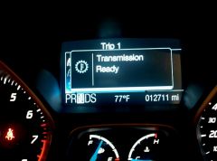 Dash Transmission Indicator