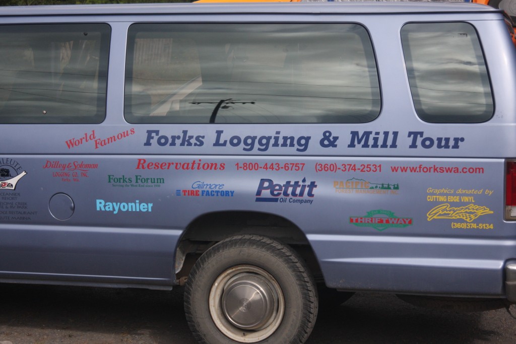 00   Forks Logging And Mill Tour Van