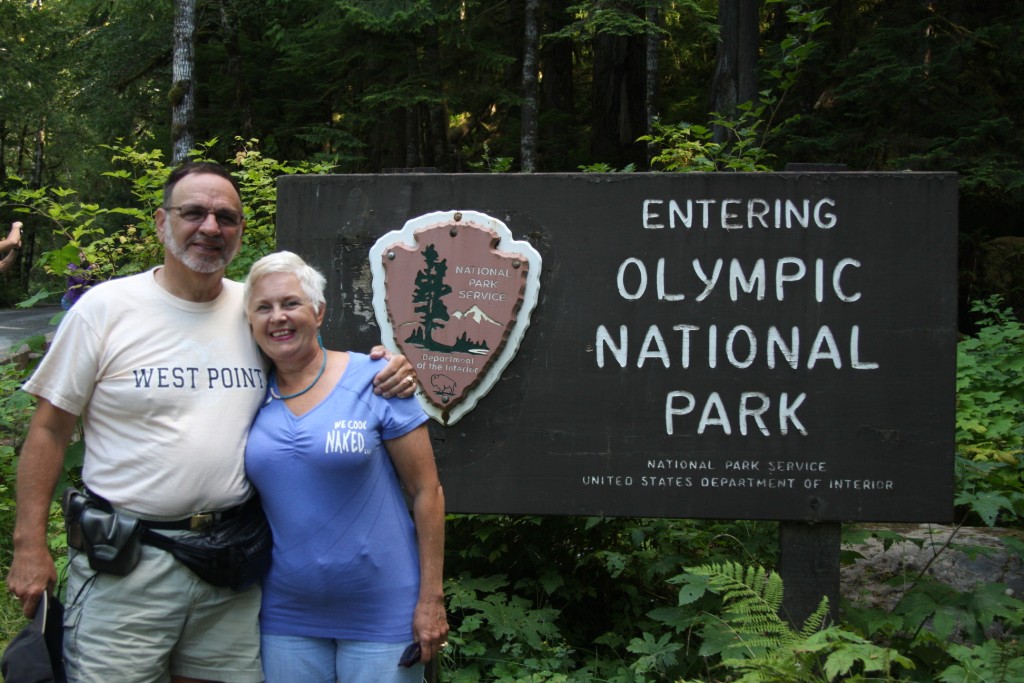 9 Olympic National Park Sign