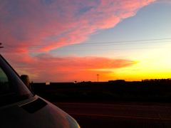 South Dakota sunset