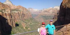 Zion Nat Park, Overlook Trail