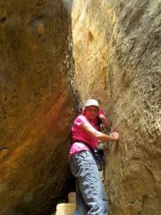 Cliff climbing