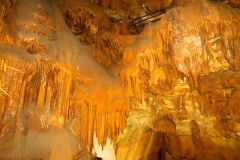 Stalagmites at Mammoth Cave