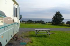 Our campsite at Red Point