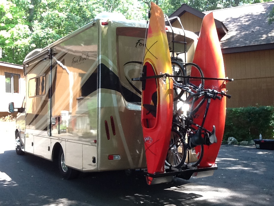 RV Kayak Rack