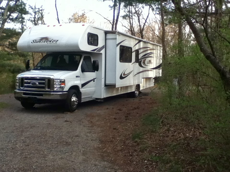 Maiden voyage in new motorhome