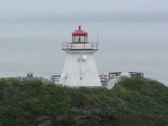 Lighthouse at Cape Enrage