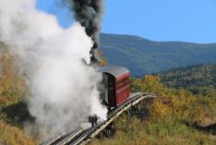 Cog Railroad, Mt Washington, New Hampshire    Visit our blog at:    www.monacotravels.net