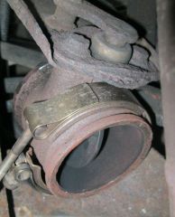 Exhaust brake internal damper