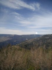 View from Glacier point Yosemite March 2015