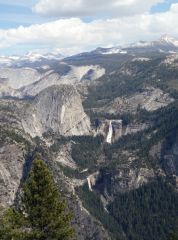 View from Glacier point Yosemite March 2015