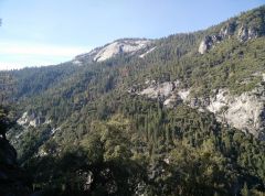 View from Glacier point Yosemite March 2015