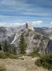 View from Glacier point Yosemite March 2015