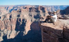Don, close to the edge, Grand Canyon