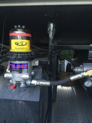 Davco primary filter installed with Fass Fuel pump
