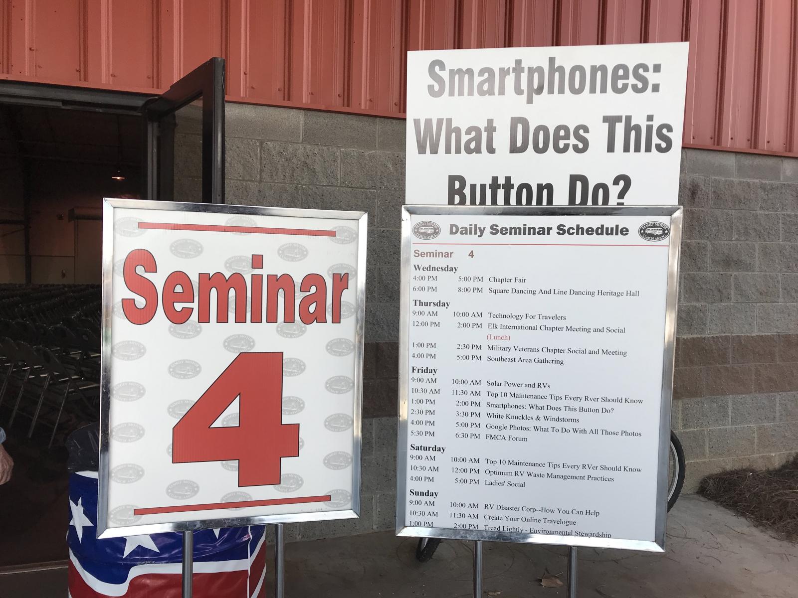 Smartphone seminar by Geeks on Tour