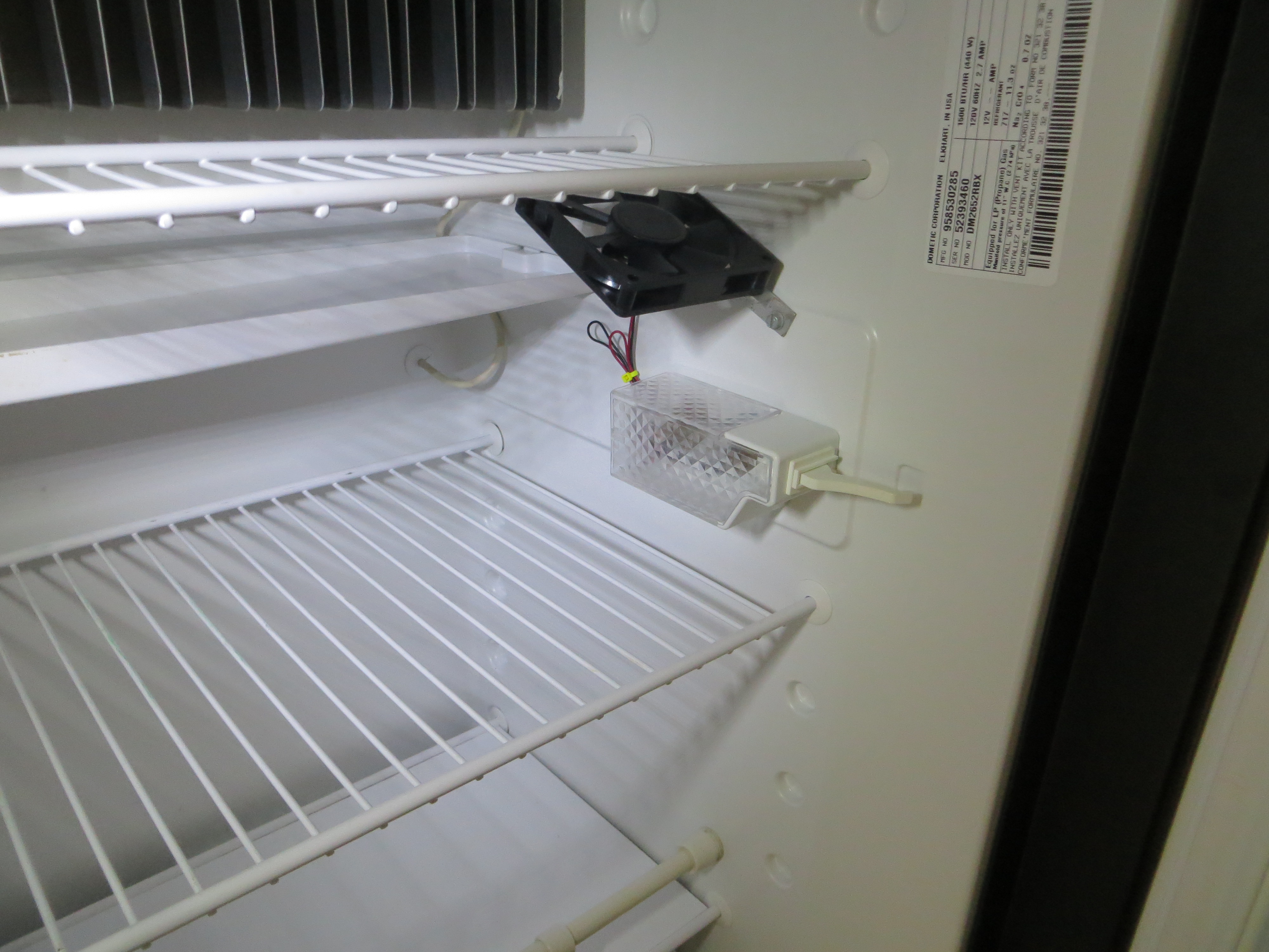 Refrigerator Air Circulation Fan Add On Systems And Appliances Fmca Rv Forums A Community Of Rvers